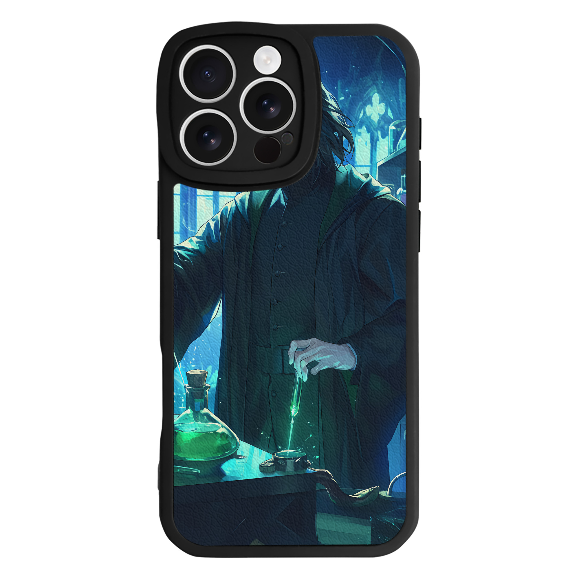 （画像用） Harry Potter ハリー・ポッターシリーズ 【iPhone 16シリーズ対応】シリコンスマホケース（レザー調） 材質：シリコン